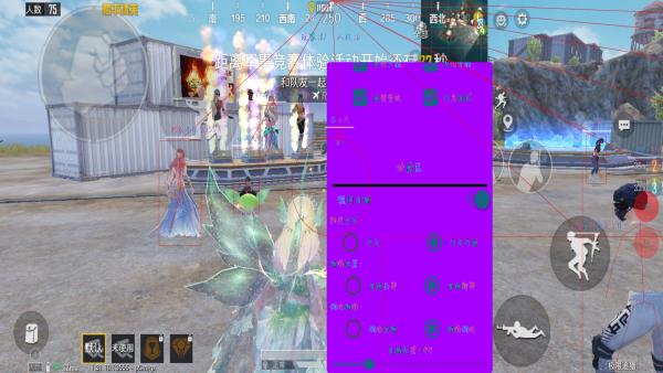 和平精英辅助【ACE闪电容器直装】人物透视 射线方框 锁死自瞄 子弹追踪 物资显示 雷达预警 人物绘制 手持武器